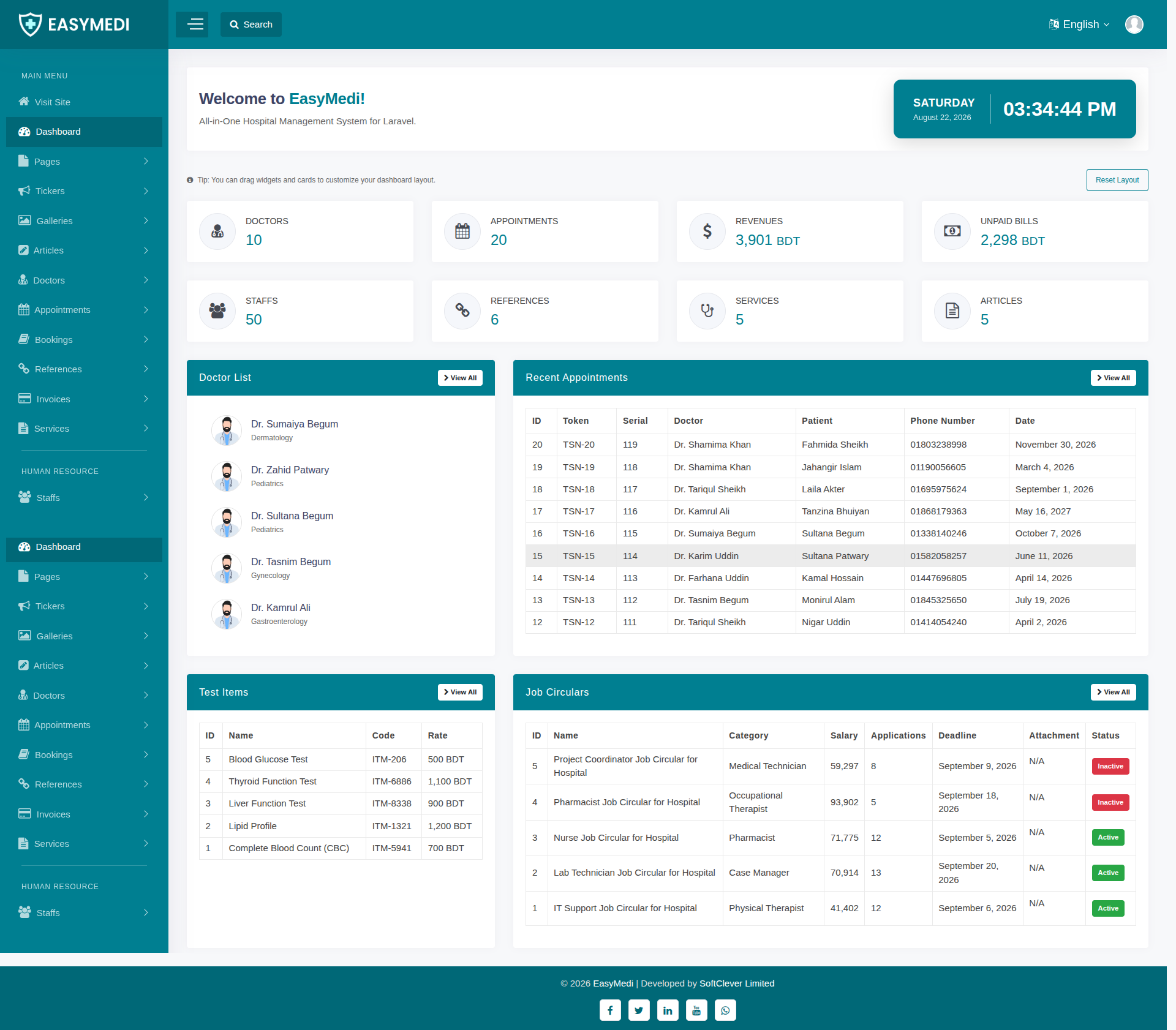 EasyMedi — Complete Hospital Management System preview image 1