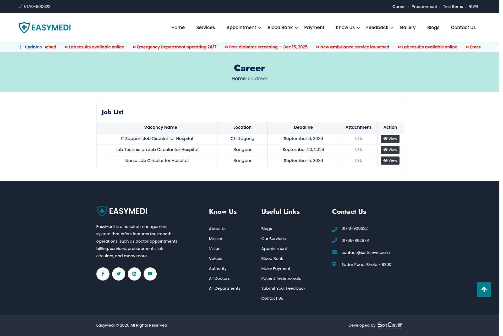 EasyMedi — Complete Hospital Management System preview image 3