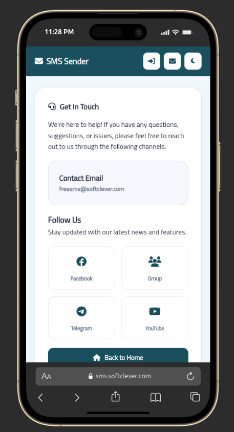 SMS Sender by SoftClever – Web-Based SMS Platform preview image 1